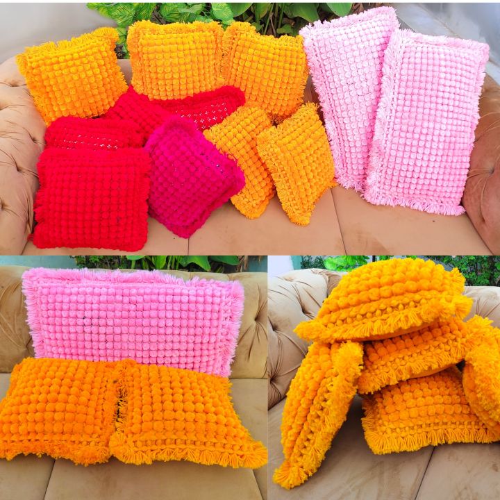 Customized Handmade  home décor wool cushion cover , for sofa, bed