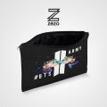 BTS Pencil Pouch For (Boys & girls) Digitally printed on Cloth By Zezo. 