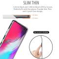 Samsung Galaxy S10 5G Transparent Bumper Back Cover. 
