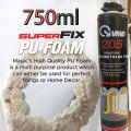 PU FOAM-Crack Filler SPRAY 750 ML Magic / VMD Black Brand. 