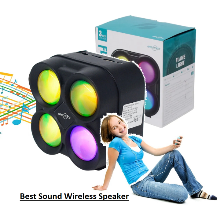 Mini Music Mp3 Wireless Bluetooth Portable Speaker Rechargeable Speaker 3 inch Mp3 Rechargeable Mp3 Portable MP3 GTS-1835 Mp3 Speaker Best Sound Mp3 Wireless Speaker Mp3 With Led Ligh