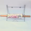 Stainless Steel Rolling Pin/Chakla Belan Holder Stand With Option Fitting Screws. 
