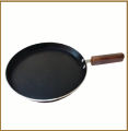Hot Plate Non stick Tawa 30cm 33cm 36cm Hot Plate tawa 11 inches 12 inches 13 inches Non-Stick induction Tawa Cookware set Paratha Pan Baking Wooden Handle Long Usage Non Stick Tawa for Chapatti & Dossa Naan Bread Nonstick fry Pan Roti Tava. 