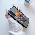 chenyyka For Huawei Y7A Case With Side New Design Frosted Transparent Hard Square Edge Phone Case Pattern Silicone Casing Cartoon Cute Stitch Full Cover Camera Protection Cases Shockproof Softcase. 