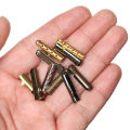【FOOT SOFA】50pcs Metal DIY Shoes Accessories Women Man Shoestrings Bullet Aglets Tip Shoelaces Repair Ends Replacement Shoe Lace Head. 