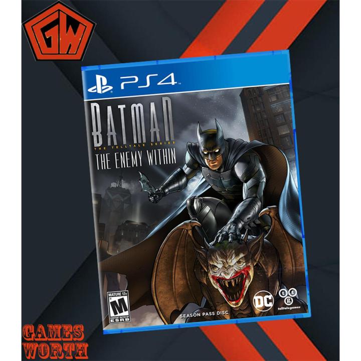 PLAYSTATION 4 DVD BATMAN THE ENEMY WITHIN PS4 GAME | Daraz.pk