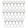20Pcs Key Chain Clip Hook Swivel Lanyard Snap Keychain Ring DIY Accessories Hardware. 