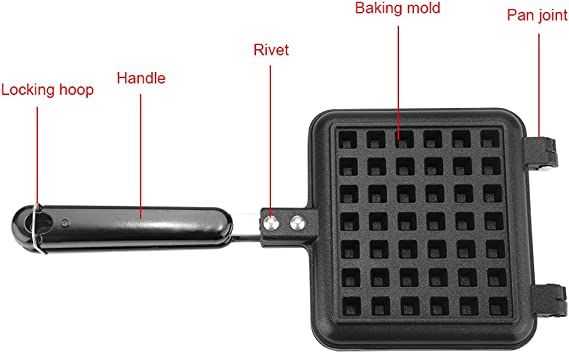 Waffle%20Maker,%20Waffle%20Iron,%20Household%20Kitchen%20Non-Stick%20Traditional%20Waffle%20Maker%20Pan%20Mold%20Baking%20Tool.%20-%20Image%204