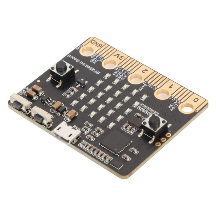 RP2040 Micro Bit Development Board for Raspberry PICO with LED Light for Programming Computer Game Robot Control