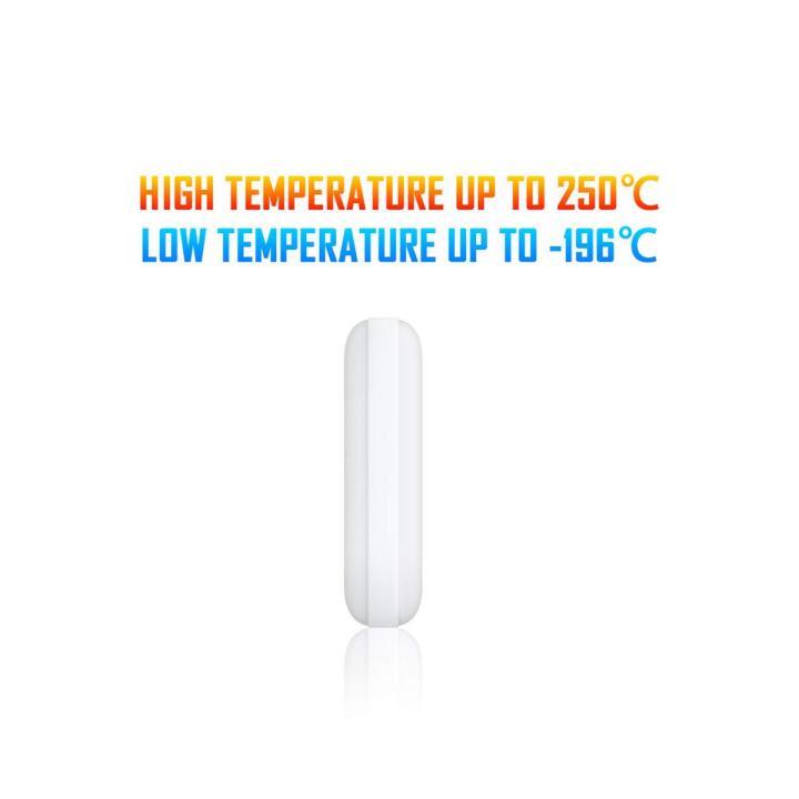 Lab Stirrers-5 x 25mm PTFE Magnetic stirrer-white