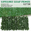 Artificial Fence Leaf Cuttable Hedges Fence Artificial Privacy Fence. 