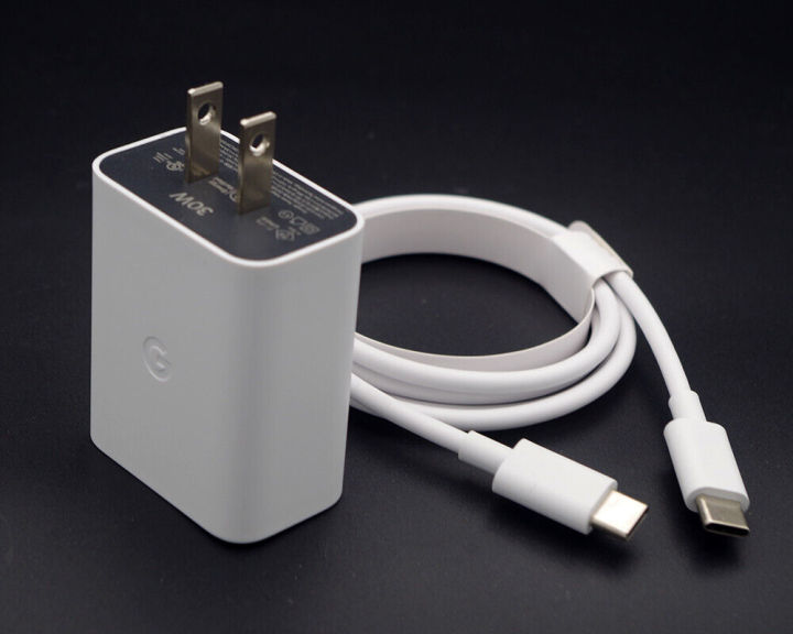 Google 30W Rapidly fast Charger Fast Charging Pixel 3 3xl 4 4xl 5 5a 6 7 pro 5 A Adapter Compatible with Google Products and Other USB-C Devices