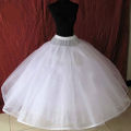 5 Layer Adjustable Cancan for Bridal Dresses, Lehengas, Maxis and Skirts Black and White, Soft Malaee Fabric. 