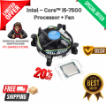 Intel i5-7500 7th Generation Quad-Core Processor 3.4 GHz LGA 1151. 