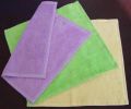 Pack of 6 Small Towel, Hand Towel, Dyed Towel - 12*12 Inch Multicolored. 