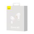Baseus Bowie M2 ANC TWS Bluetooth 5.2 Earbuds, Active Noise Cancelling Headphones, Low Latency for iPhone and Android. 