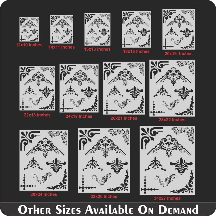 Different%20corner%20Reusable%20Stencil%20For%20wall%20Painting%20Art%20DIY%20Home%20Decor,%20Album%20Crafts%20and%20Canva%20-%20Image%206