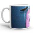 Courage the Cowardly Dog Design Printed Coffee Mug Customized Print Personalized Ceramic High Quality Material Cups by Favourite Plus. 
