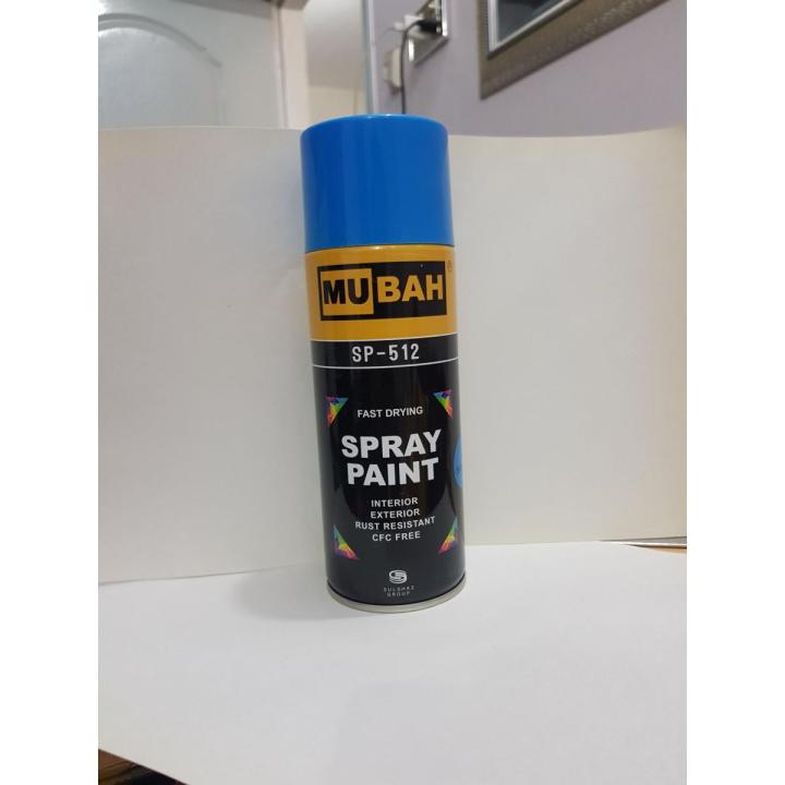 Aerosool Spray Paint Sky Blue colour scarlet 300 gm Bottle Light Blue