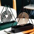 "Pack of 2 Premium Designer Mosquito Coil Holders: Elegant Décor for Home Office and Bedroom" A.S Trader. 