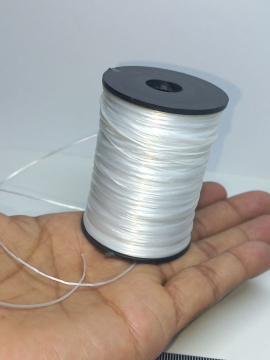 White%20Stretchy%20Elastic%20Cord/Thread%20for%20Jewelry%20Making%20&%20Art%20&%20Craft.%20-%20Image%208