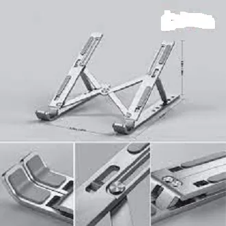 Portable%20Aluminum%20Foldable%20Laptop%20Metal%20Stand%20Adjustable%20Height%20Folding%20Laptop%20Holder%20Solid%20Stand%20With%20Anti%20Slip%20Rubber%20Grips%20-%20Silver%20-%20Image%203