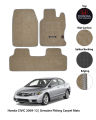 HONDA CIVIC 2009-2012 CARPET CAR FLOOR MAT | GENUINE FITTING HIGH QUALITY DIAMOND CARPET SERIES CAR FLOOR MATS. 