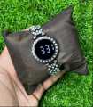 Luxurious Digital Bracelet Watch for Women & Girls - Full Diamond/Stone Studded LED Touch Screen Wristwatch. 