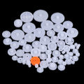 64 Kinds Plastic Shaft Single Double Layer Crown Worm Gears Cog Wheels M0.5. 
