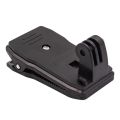 Action Camera Clip For GoPro Hero 8 7 6 5 4 Mount 360 Degree Rotary Clip Backpack Mount For Gopro Accessories. 