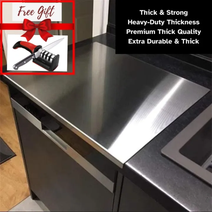 FACEOUT%20-%20Stainless%20Steel%20Cutting%20Board%2048x40cm/32x38cm%20%E2%80%93%20Durable,%20Hygienic,%20Easy%20to%20Clean%20%E2%80%93%20Cutting%20Board,%20No%20Smell%20%E2%80%93%20Perfect%20for%20Meat,%20Fish,%20Vegetable%20&%20Fruit%20Chopping%20%E2%80%93%20Premium%20Quality%20%E2%80%93%20Large%20Steel%20Cutting%20Board%20for%20Kitchen%20%E2%80%93%20Sturdy%20&%20Unbreakable%20-%20Image%204