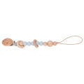 Pacifier Clip Holder, Drop Proof Baby Silicone Pacifier Chain Food Grade Silicone for Home. 