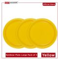 "Colorful Rainbow Plate Set - Large 3-Piece Pack in Vibrant Colors - Maximize Your Dining Experience!". 
