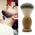 Men's Shaving Brush with Wood Handle Nylon for Men Beard Professional Barber Face Cleaning Razor Shaving Brush Tool. 