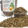 Siberian Green Sea Buckthorn Tea  Sun Dried Leaves Hippophae Wild Harvested Altai Mountains  75gm,. 