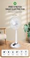 DP AC DC Rechargeable 16'' Inch 9 Speeds Fan Led Light F503AL. 