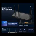 TP-Link Wi-Fi 7 Router Archer BE220 / BE230 / BE400 BE3600 BE6500 Dual-Band Wi-Fi 7 Router- 18 Months Brand Warranty. 