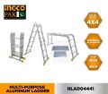 Ingco Multi Purpose 15.5 Foot Aluminum Ladder. 