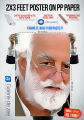 Nawab Akbar Bugti 24x36 Inches Poster on Synthetic PP (Polypropylene) Un-tearable, Fully Eco-Friendly, Water Resistant Paper with Konica Minolta Digital Printing (Unframed). 