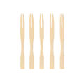 Disposable set of mooncake skewers, household fruit cutting forks, try eating bamboo skewers. 