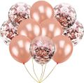 Rose Gold Confity Balloons Set. 