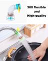 Kitchen accessories fan faucet tap shower | 360 rotatable water filter  | Silicone Flexible Water Tap Shower Head With Water Filter Sprink. 