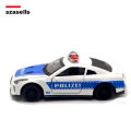 Diecast Car 1/38 Nissan GTR Metal Super Car Cop Edition Collectible Pull Back Vehicle for Hobby Collection by SZASELLS. 