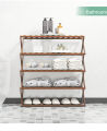5-Tier Foldable Multi Layer Wodden Shoe Rack. 