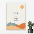 8 Various Sizes Minimalist Boho Wall Art with Motivational Quotes Posters Prints, Home & Room Decoration Items, Wall Decor Posters, Home Decor Wall Art, HD Quality Prints, Wall Hanging Room Decor Items, Wall Photo Cards Prints. 
