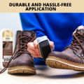 WBM Shoe Shining Sponge - Brown  Instant Shine Sponge For Brown Leather & All Types of Shoes. 