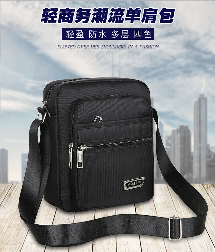 Men s Bag Life Messenger Bag Casual Shoulder Bag Oxford Cloth Small Backpack Men s Bag Canvas Bag Portable Business Fashion Daraz.pk