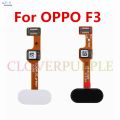 Fingerprint For OPPO F3 Home Button Sensor Flex Cable Home Key Button Scanner Sensor Touch ID Part. 