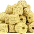 Aquarium Filter Media Yellow Ceramic Rings (100 Grams) Bio Porous Filter Biological Natural Nitrifying Bacteria Material Best Filtration Media For Fish Tank. 