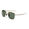 American Polarized Sunglasses Air Force Military Pilot Bayonet Temples Wire Spatula Men's Classic Retro UV400. 